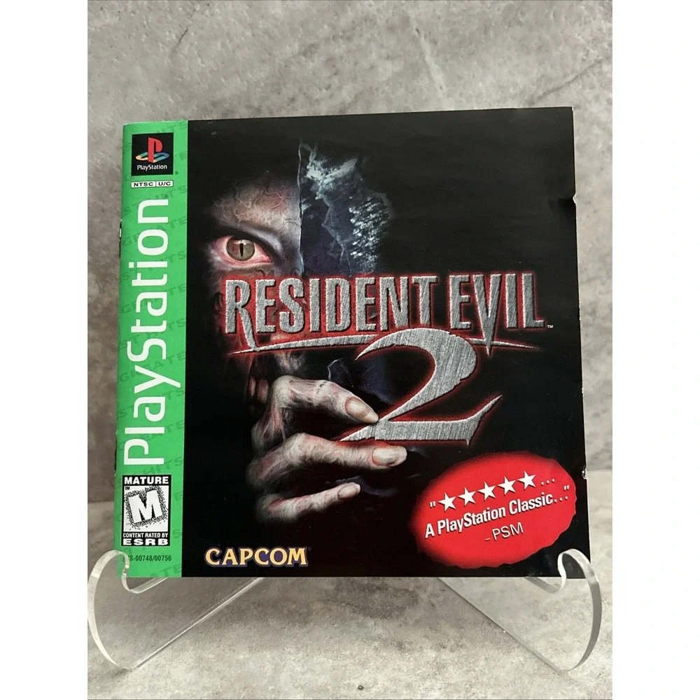 PS1 Resident Evil 2 Greatest Hits PlayStation CIB W/ REGISTRATION CARD